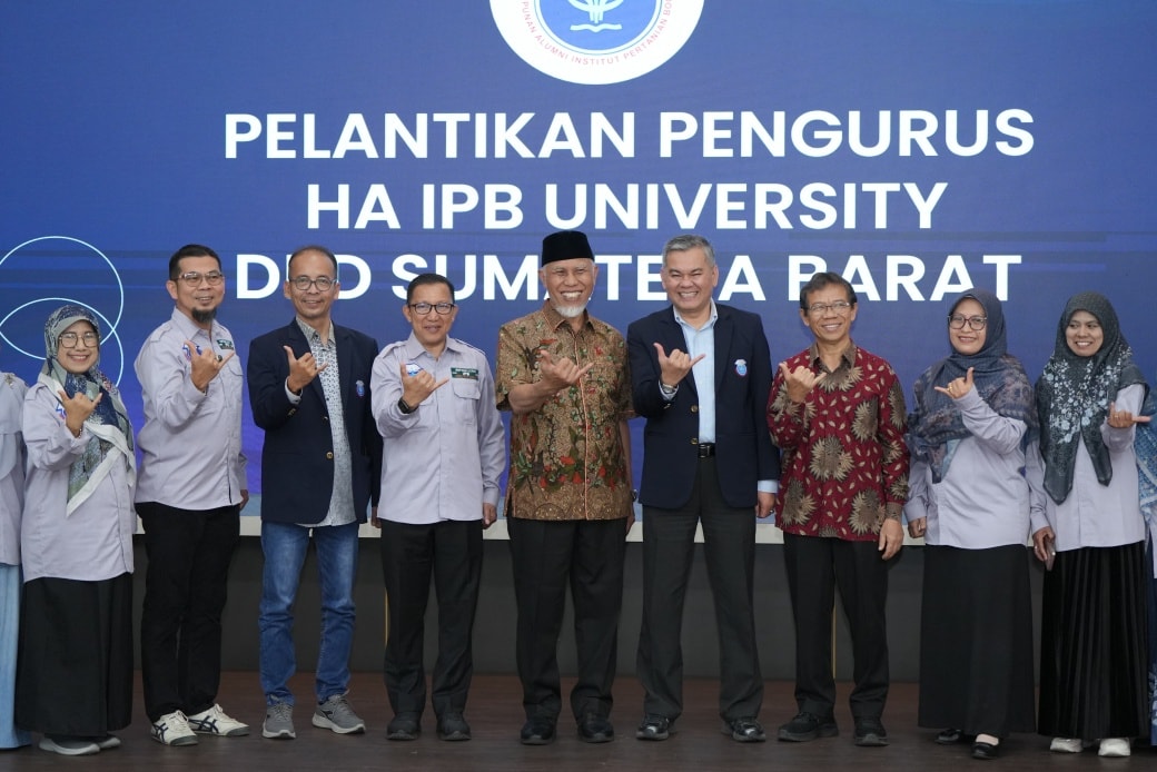 Gubernur Dorong Alumni IPB Berpartisipasi Majukan Sektor Pertanian Sumbar