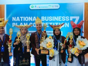 UIN Imam Bonjol Padang berhasil meraih juara umum pada kategori Business Plan pada gelaran National Business Plan Competition 7