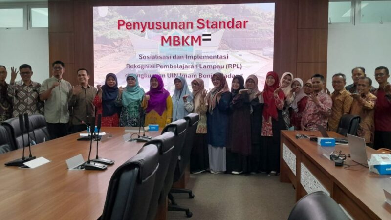 UIN Imam Bonjol Padang menggelar Focus Group Discussion (FGD) Sosialisasi dan Implementasi Rekognisi Pembelajaran Lampau (RPL) di Gedung J