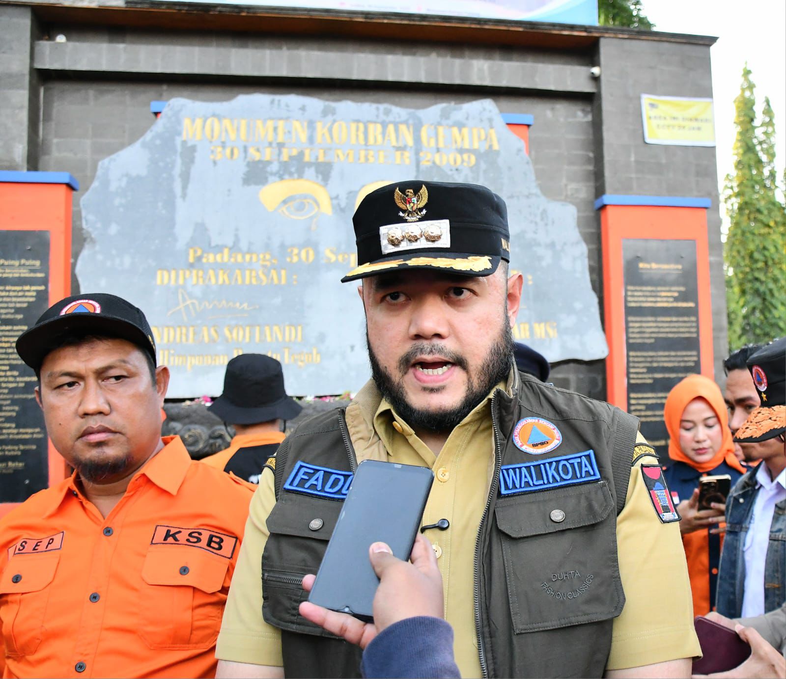 Wako Fadly Amran Pimpin Peringatan 16 Tahun Gempa Padang