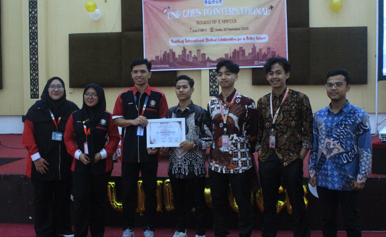 Perkuat Hubungan Kerja Sama Antar Kampus, BEM Gelar UNP Goes to International