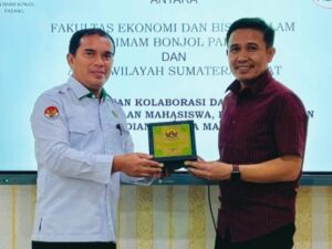 FEBI Universitas Islam Negeri (UIN) Imam Bonjol Padang menjalin kerja ama dengan Dewan Pimpinan Wilayah DPW ABDSI