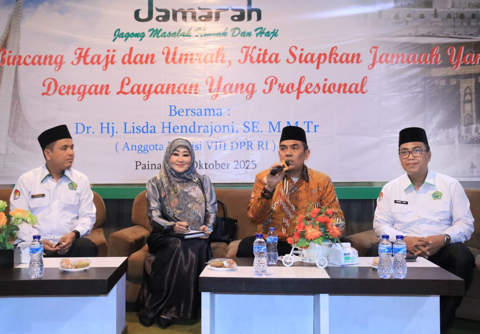 Kemenag Sumbar dan DPR RI Gelar Jamarah di Painan, Sosialisasikan Tiga Pilar Sukses Haji