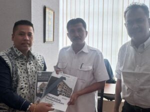 Hendri Arni proposal pembangunan Rusunawa MBR kepada Sekretaris Direktorat Jenderal Perumahan dan Perkotaan Kementerian PUPR, Nasrullah