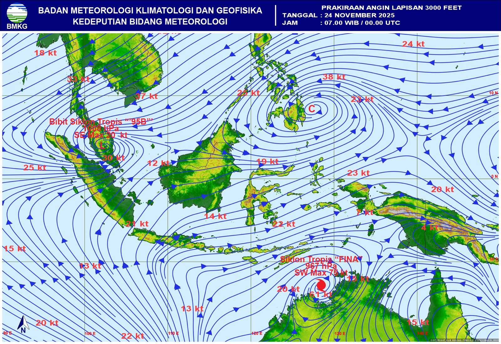 Siklon Tropis 95B di Malaysia Picu Hujan Berkepanjangan di Sumbar, Ribuan Rumah Terendam Banjir