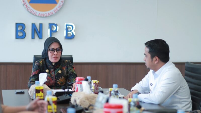 Wali Kota Solok Sampaikan Kebutuhan Peralatan Kebencanaan ke BNPB