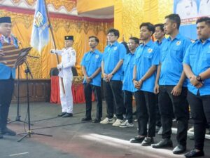 Rizki Aulia Resmi Dilantik jadi Ketua KNPI Pasbar Periode 2025-2028