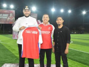Wako Padang Tutup Turnamen Sepakbola Manufer Super League 2025