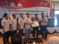 Aklamasi, M Adli Terpilih Pimpin KONI Pessel 2025-2029