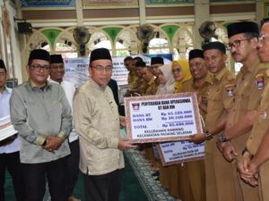 Terakhir Kecamatan Padang Selatan, Pemko Tuntaskan Penyaluran Dana Operasional Triwulan III