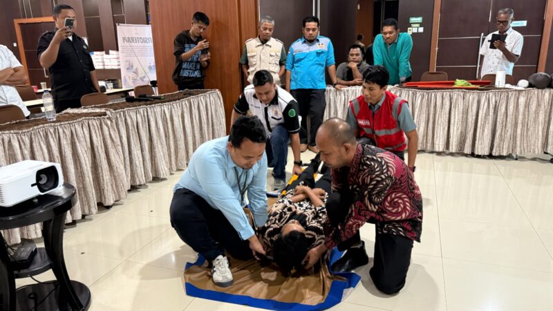 Kegawatdaruratan, SPH Gelar Pelatihan Penanganan Trauma dan Evakuasi Pasien untuk PPAI