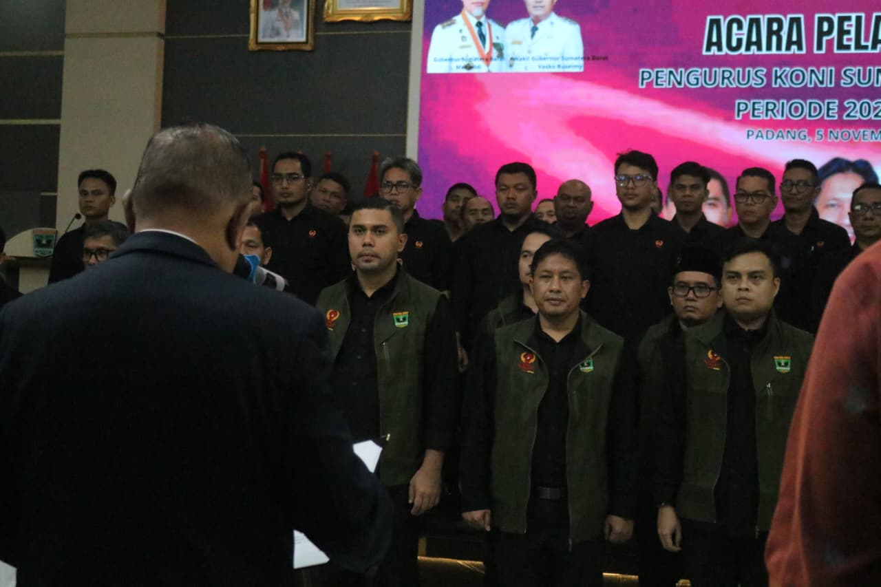 KONI Sumbar Komit Kawal Pencairan Bonus Atlet dan Persiapan Porprov 2026
