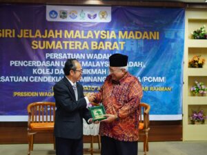 Siri Jelajah Malaysia Madani Sambangi UNAND, Kampanyekan Pembangunan Negara Berbasis Nilai Islam