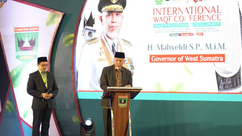 Gubernur Sumbar Tawarkan Sejumlah Proyek untuk Dikembangkan Melalui Skema Wakaf Produktif