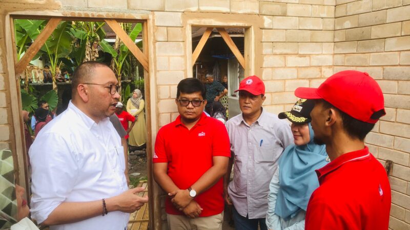 PT Semen Padang dan Kemensos Hadirkan 11 Unit Rumah Sejahtera Terpadu dari Sepablock