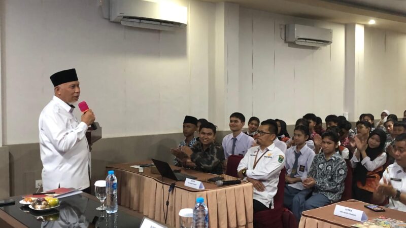 Gubernur Mahyeldi: Program ADEM, Langkah Nyata Pemerataan Pendidikan Daerah Bagi Anak di Daerah 3 T