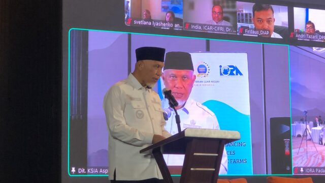 Mahyeldi Buka Workshop IORA, Tegaskan Komitmen Sumbar Perkuat Biosecurity Perikanan