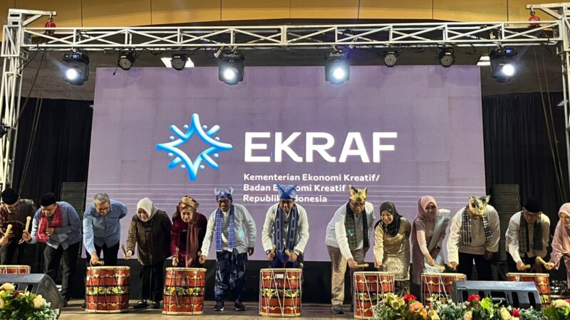 Apresiasi Potensi Ekonomi Kreatif Daerah, Menteri Ekraf Resmikan Creative Hub Tanah Datar
