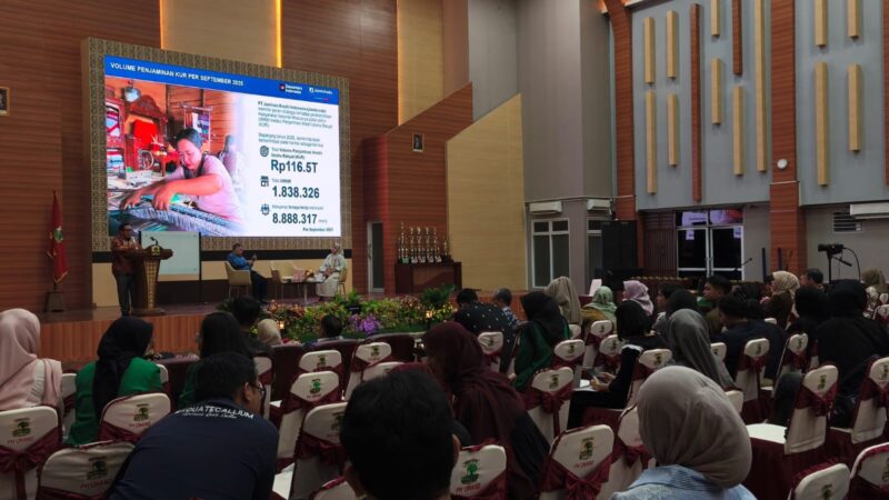 Jamkrindo Laksanakan Literasi Penjaminan di Universitas Andalas