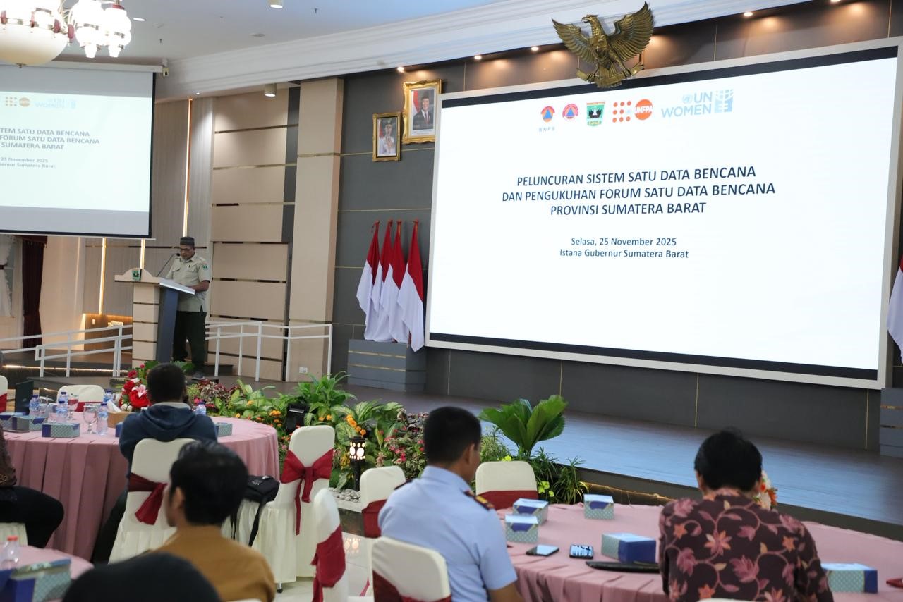 Transformasi Kebencanaan Sumbar: BNPB dan BPBD Luncurkan Tata Kelola Satu Data