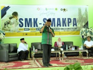 Gubernur Sumbar, Mahyeldi Ansharullah berharap adanya penambahkan fasilitas dan ruang kelas baru di fasilitas SMK-SMAKPA