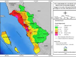 Hujan Ekstrem Capai 261 Milimeter, Rekor Tertinggi di Padang Selama Tiga Dekade