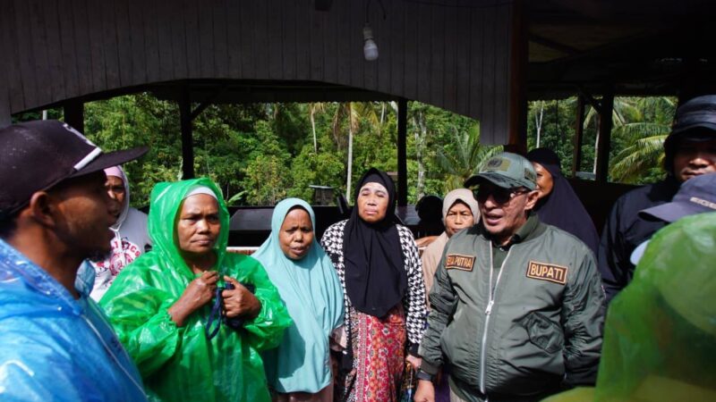 Derasnya aliran Batang Baiang di Nagari Guguak Malalo, Kecamatan Batipuh Selatan, Kabupaten Tanah Datar terus menggerus tepian