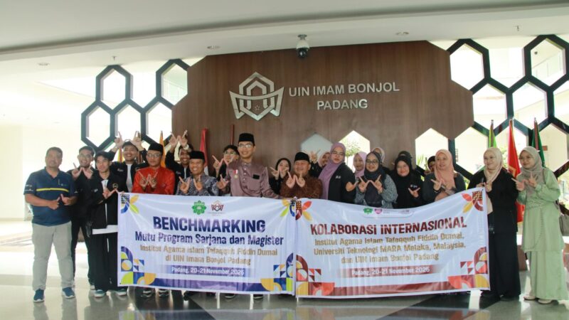UIN Imam Bonjol Padang menerima kunjungan resmi dari Institut Agama Islam Tafaqquh Fiddin (IAITF) Dumai dan Universiti Teknologi MARA (UiTM)