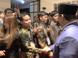 Pengusaha Bakso Asal Tegal Muhammad Edi Susuwanto (40) mengaku senang berkesempatan mewakili rekan-rekannya dari PMI