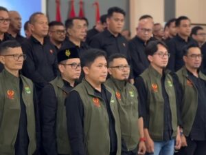 Pengurus KONI Sumbar resmi dilantik, Rabu (5/11/2025). Salah satu pengurus diketahui adalah Plt Ketua DPW PSI Sumbar Taufiqur Rahman