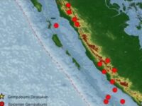 BMKG mencatat 14 kejadian gempa bumi di wilayah Sumatra Barat (Sumbar) dan sekitarnya pada periode 14-20 November 2025.
