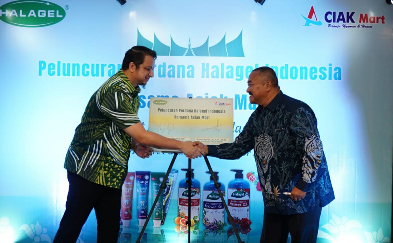 Halagel Luncurkan Distribusi Produk Malaysia di Padang, Kerja Sama dengan Aciak Mart