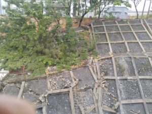 Longsor di Kampus UIN Padang.