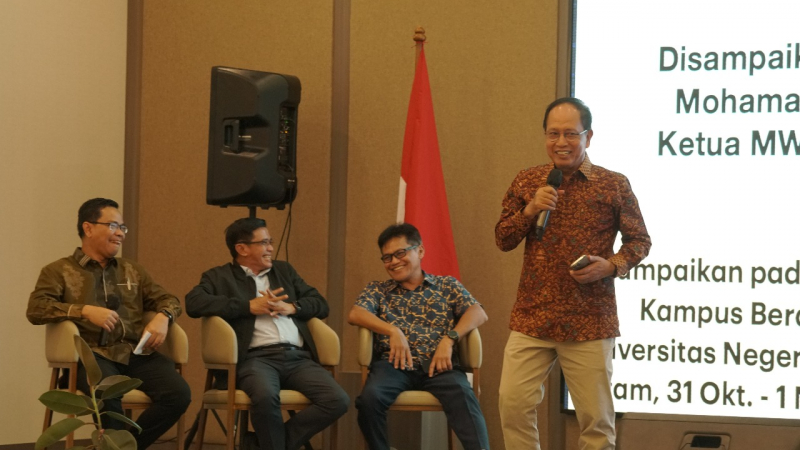 UNP Hadirkan Tokoh Nasional dalam Diskusi Penguatan Kampus Berdampak di Batam