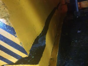 Pasca Dihantam Banjir Bandang, Jembatan Siteba Retak