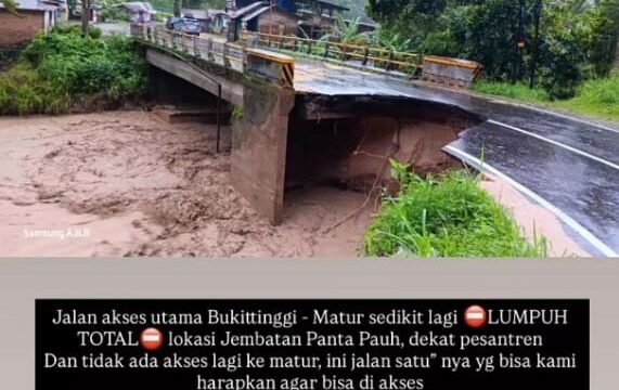 Matur Sulit Diakses, Warga Mulai Kekurangan Sembako