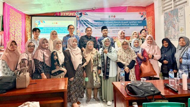 Didampingi Dosen FH Unand, Nagari Cubadak Kejar Target Pengelolaan Sampah Mandiri 2028