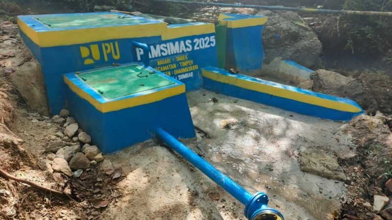 Tiga unit Program Penyediaan Air Minum dan Sanitasi Berbasis Masyarakat (Pamsimas) tahun 2025 di Kabupaten Dharmasraya