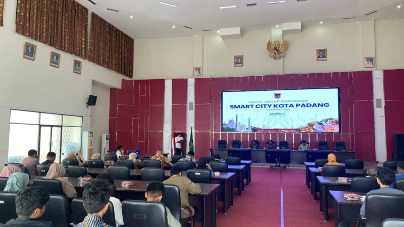 Pemko Padang Masukan Mitigasi Bencana dalam Masterplan Smart City 2025-2035