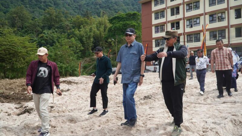 Dirjen Bina Konstruksi Cek Lokasi Pembangunan Huntap di Padang Panjang