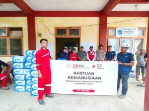 PT EDCPBI Salurkan Bantuan untuk Korban Banjir Bandang di Kabupaten Solok