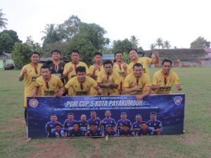 Gol Tunggal Zunedi Antar PGRI Agam Timur Juarai PGRI Cup Payakumbuh 2025