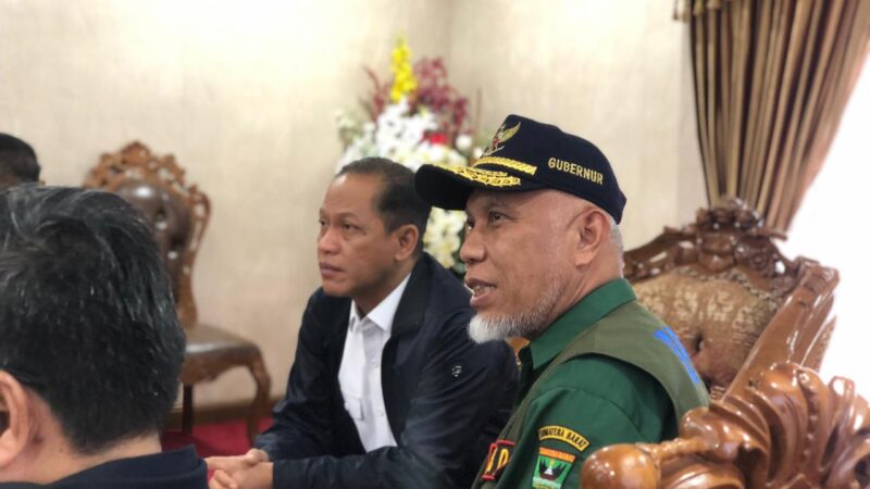 Sambut Menteri Lingkungan Hidup, Gubernur Sumbar Minta Dukungan Pemulihan Pascabencana