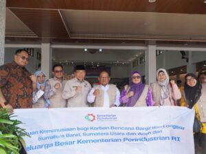 Kemenperin Kirim Bantuan Tanggap Darurat Bencana Padang