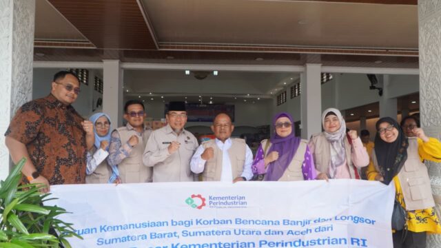 Kemenperin Kirim Bantuan Tanggap Darurat Bencana Padang