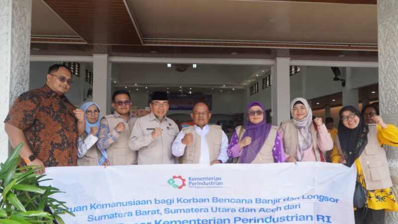 Kemenperin Kirim Bantuan Tanggap Darurat Bencana Padang