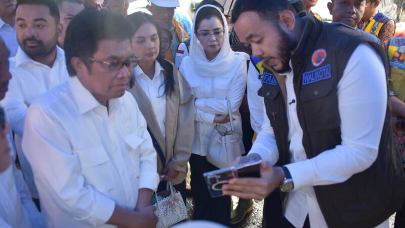 Wako Padang Dampingi Komisi V DPR Cek Kondisi Batang Kuranji