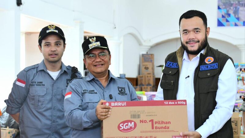 Pemko Jambi Kirim Bantuan untuk Korban Bencana di Padang