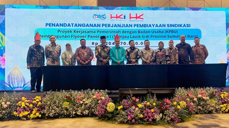 Bank Nagari Perkuat Pembiayaan Proyek Flyover Panorama I Sitinjau Lauik untuk Majukan Ekonomi Sumbar