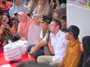 Utusan Khusus Presiden Raffi Ahmad Beri Dukungan Moril Warga Terdampak Bencana di Pasie Laweh